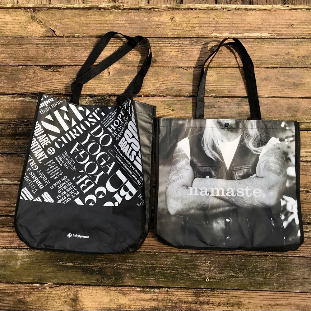 Lululemon Shopping Tote Bags